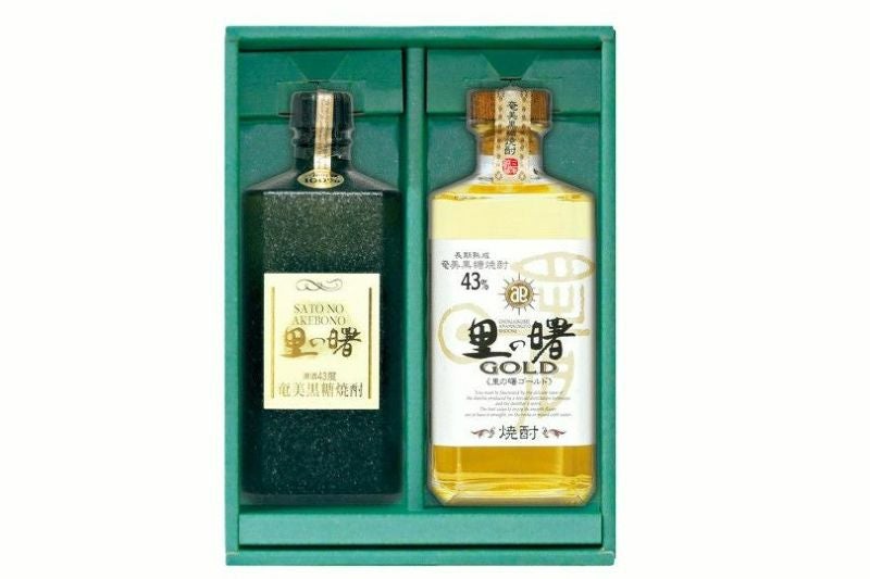 町田酒造 里の曙原酒・ゴールドセット 720ml （各43度） | 奄美産直