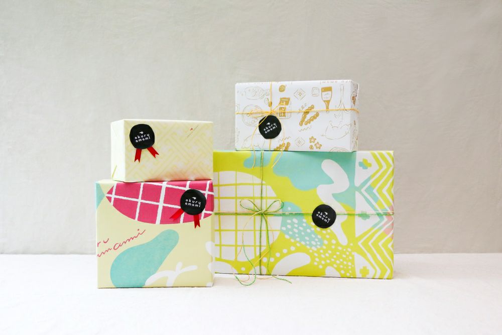 オリジナル包装紙ラッピング￥500 | 奄美産直いっちば