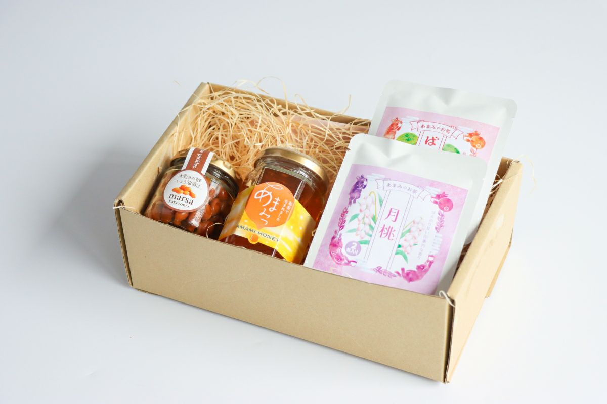 美味奄美セット】島で育ったオーガニックハーブと無添加ミニジャム